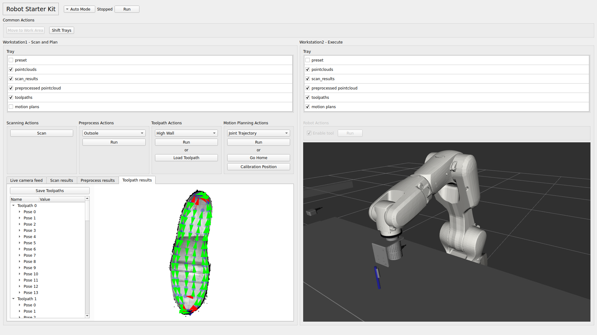Robot Starter Kit screenshot